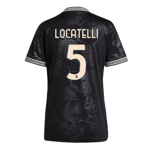 Dámy Fotbalový dres Juventus Manuel Locatelli #5 2025-26 Třetí Krátký Rukáv